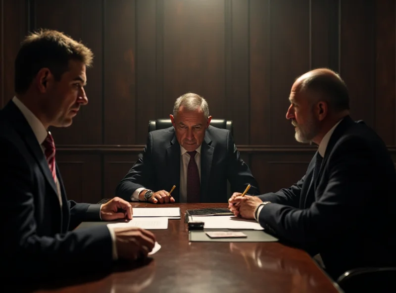 A courtroom scene with lawyers arguing a case, focusing on ethical dilemmas.