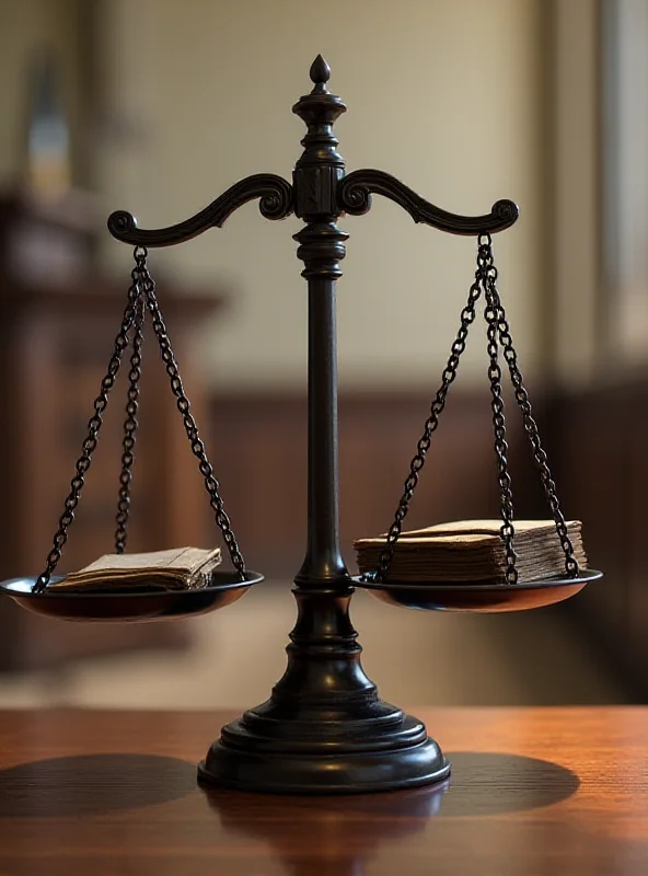 Illustration of scales of justice representing the Supreme Court