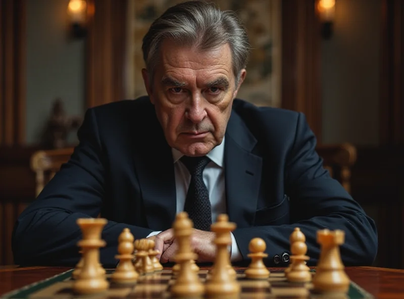 Boris Spassky during a chess match.