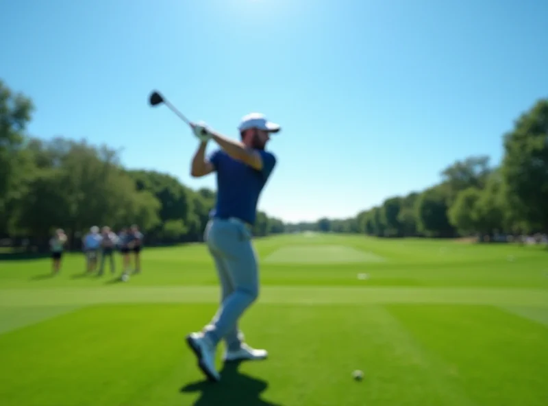 Shane Lowry in action at the Arnold Palmer Invitational, swinging his golf club with focus and determination.