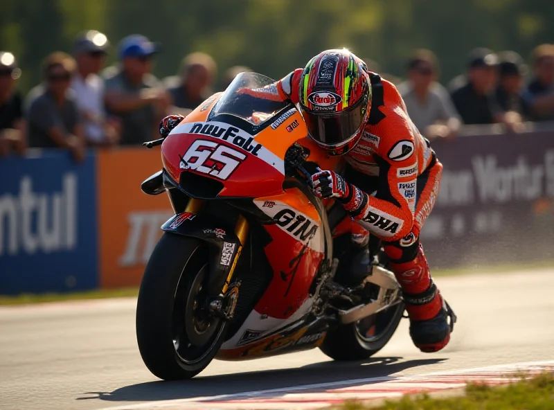 Marc Marquez riding a MotoGP bike in Thailand