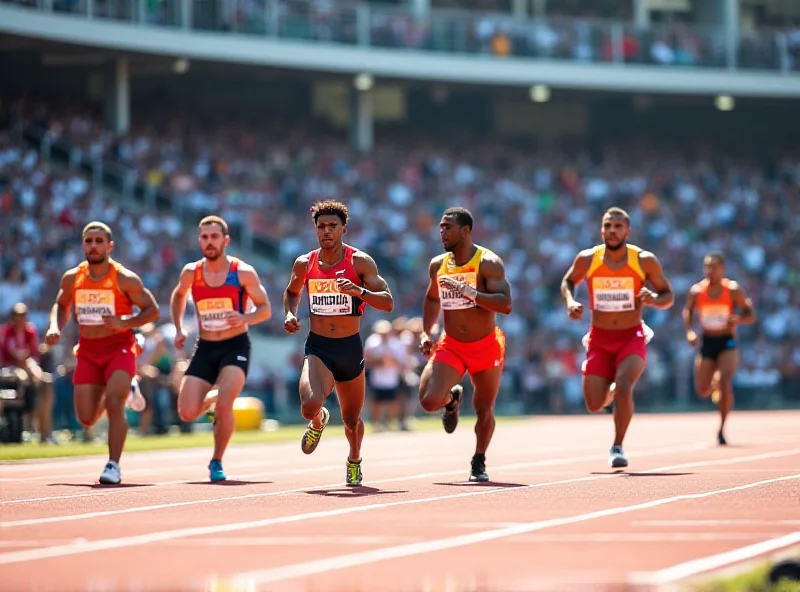 Athletes competing in the European Championships in Apeldoorn