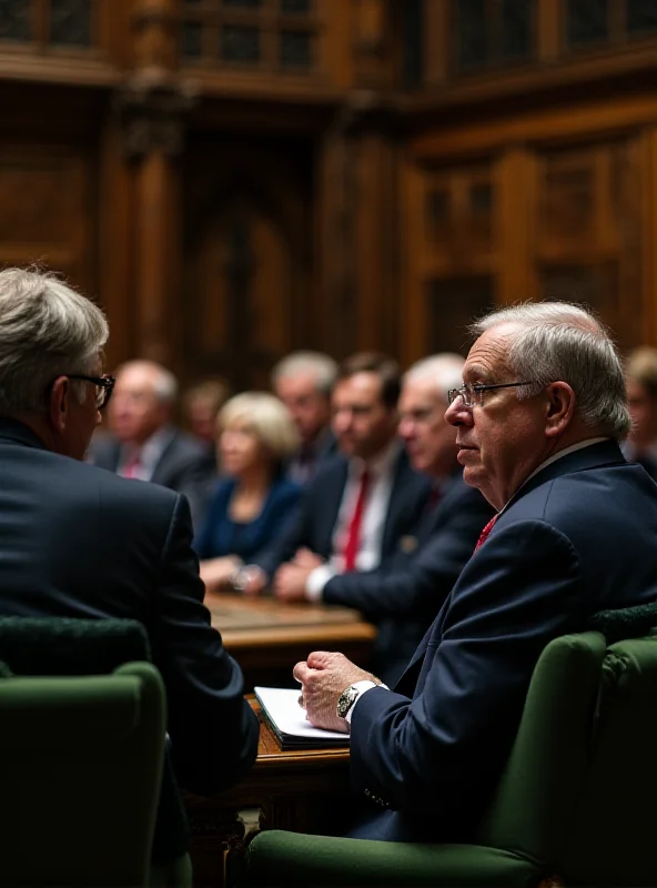 A group of Labour MPs in the House of Commons