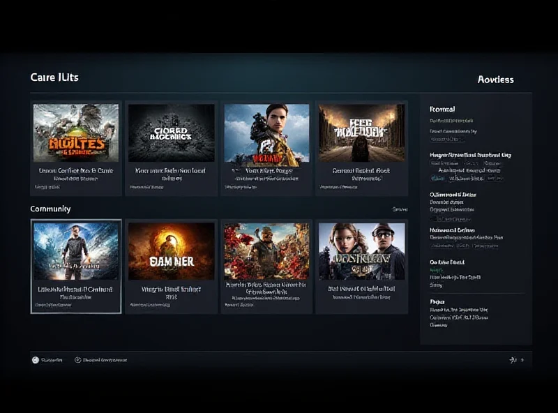 A screenshot of the Steam platform interface showing a variety of popular PC games.