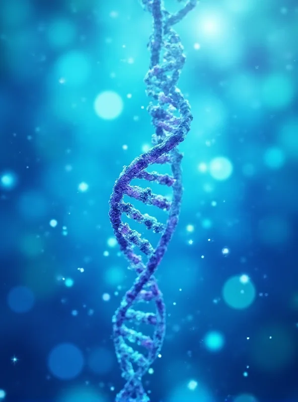 A stylized image of DNA strands, representing Sionna Therapeutics' focus on genetic diseases.