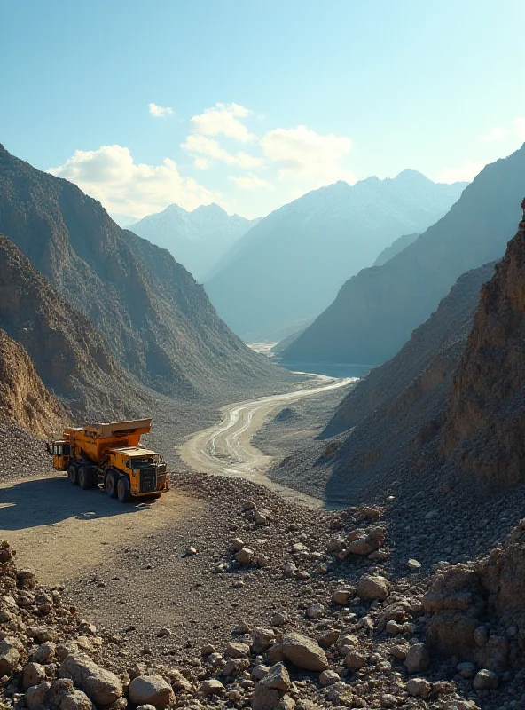 Image of a silver and gold mine, symbolizing Avino's business