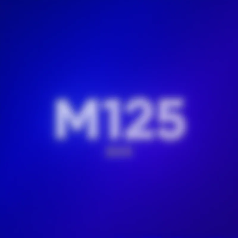 A minimalist design featuring the text 'MWC 2025' in a bold, sans-serif font against a gradient background transitioning from deep blue to vibrant purple. Subtle digital patterns are overlaid to evoke a sense of technology and innovation.