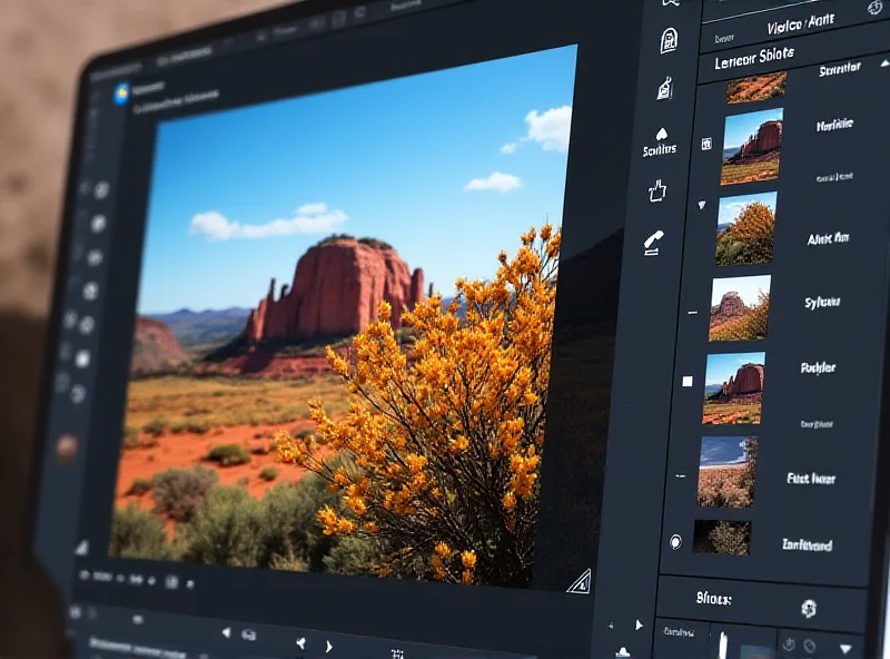 Luminar Neo interface showcasing AI-powered editing tools