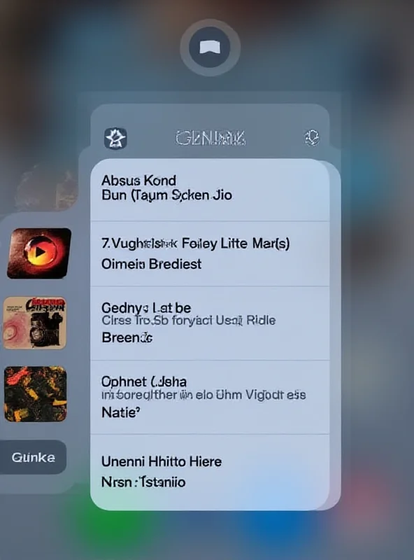 An iPhone lock screen showing Apple Music playlists