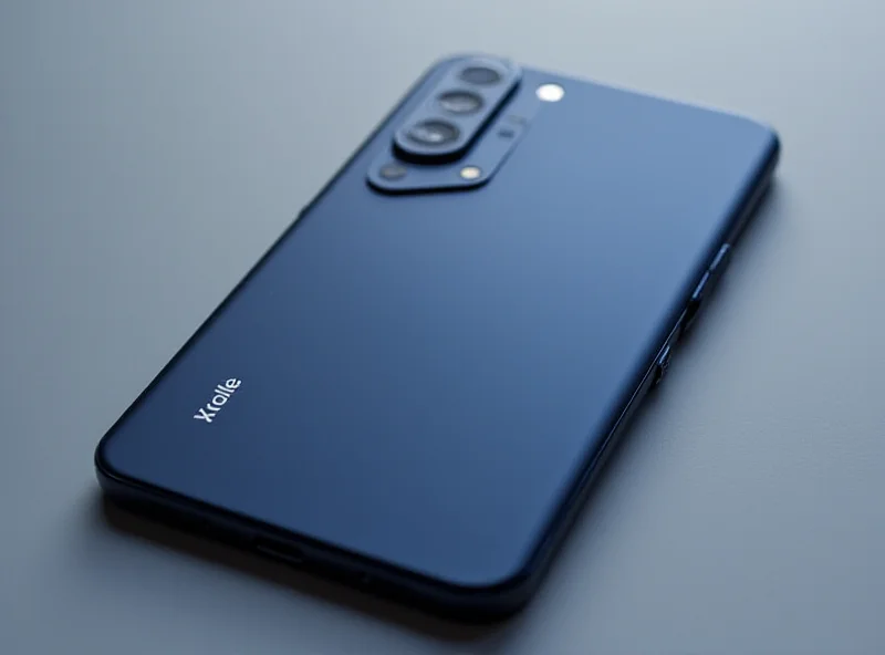 A sleek Xiaomi 15 Ultra phone on display, showcasing its design and features.