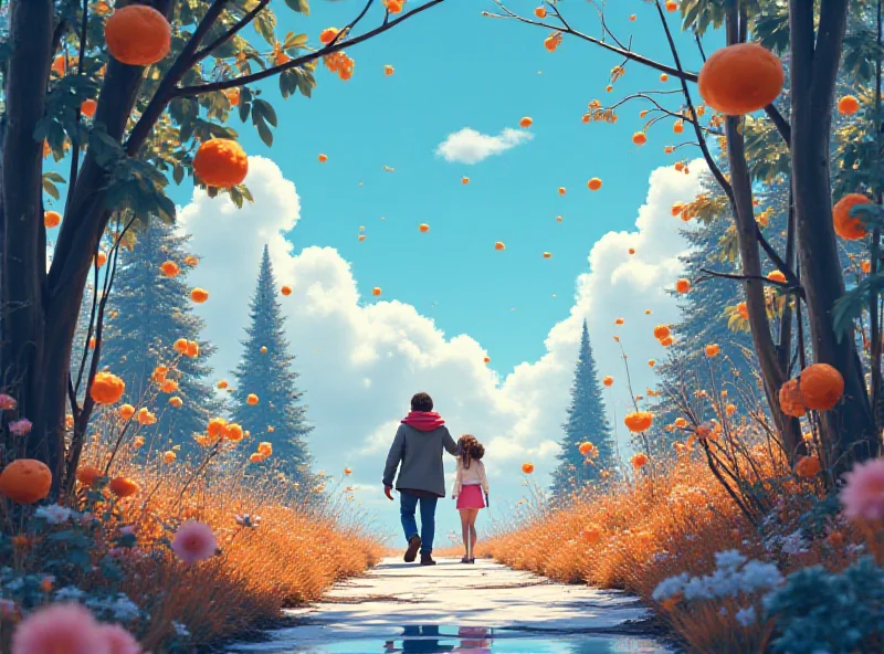 A still from the animated movie 'Flow', showcasing the film's unique visual style.