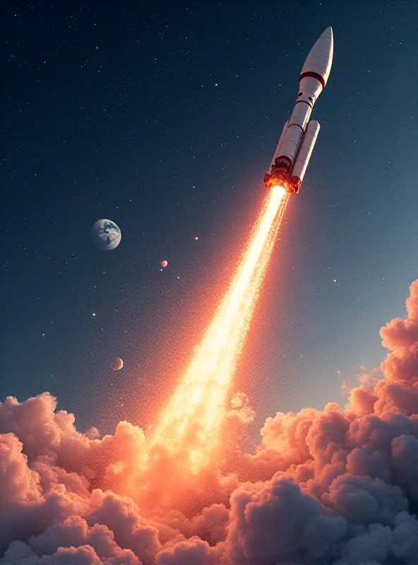 A digital illustration of a SpaceX Starship rocket spinning wildly out of control against a backdrop of Earth and stars.