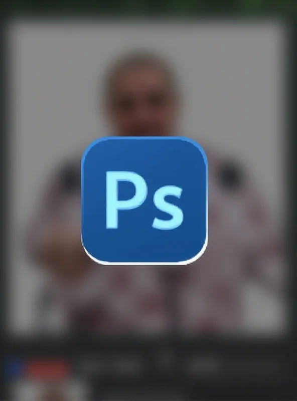 Adobe Photoshop icon on an Android device.