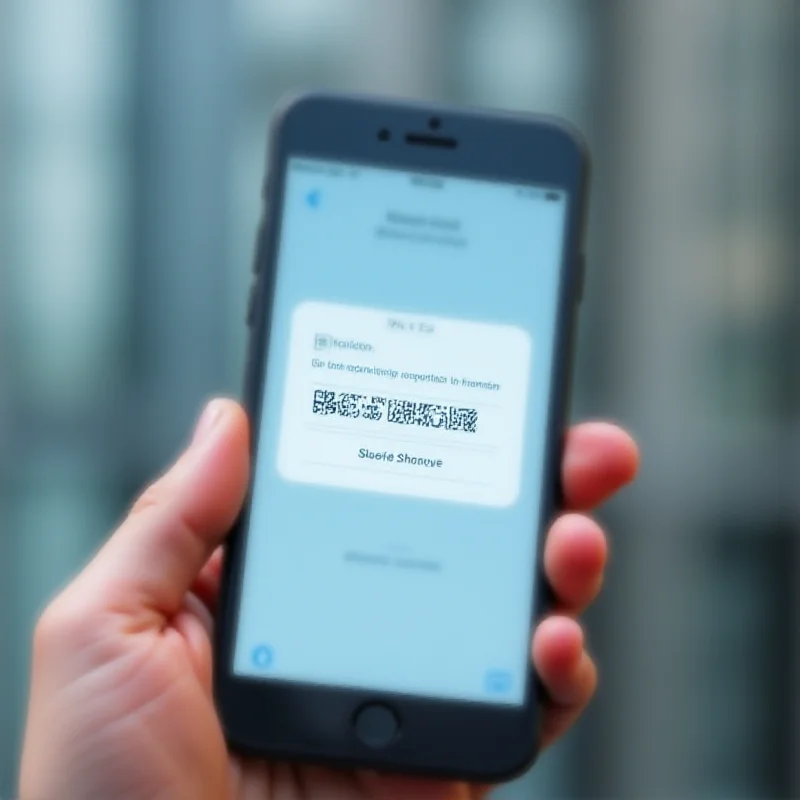 Screenshot of a smartphone displaying a two-factor authentication code.