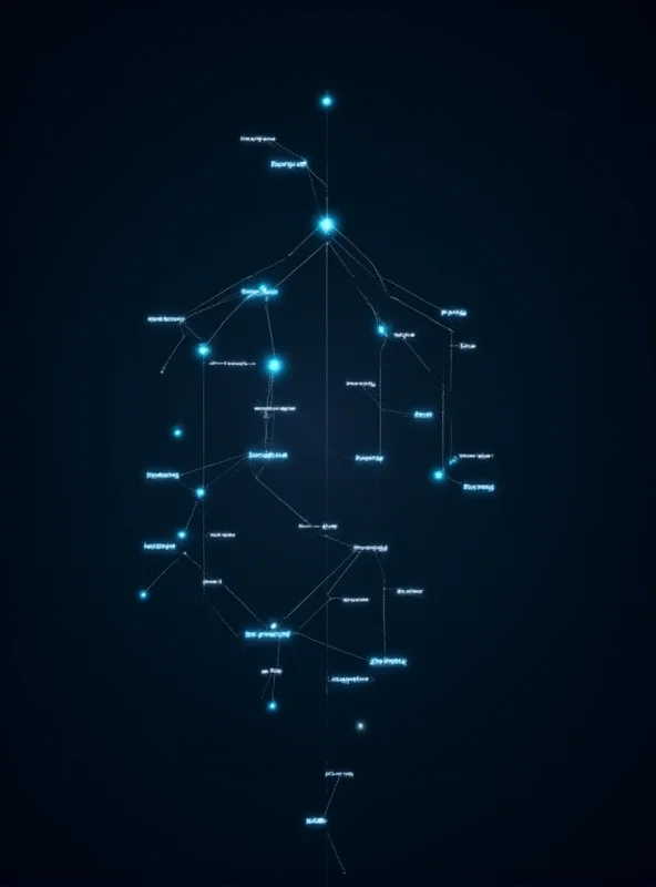 Abstract representation of a B-Tree data structure with highlighted sections representing optimistic locking.