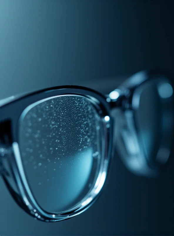 Close-up shot of the TECNO AI Glasses Pro, showcasing their sleek design and potential AI features.