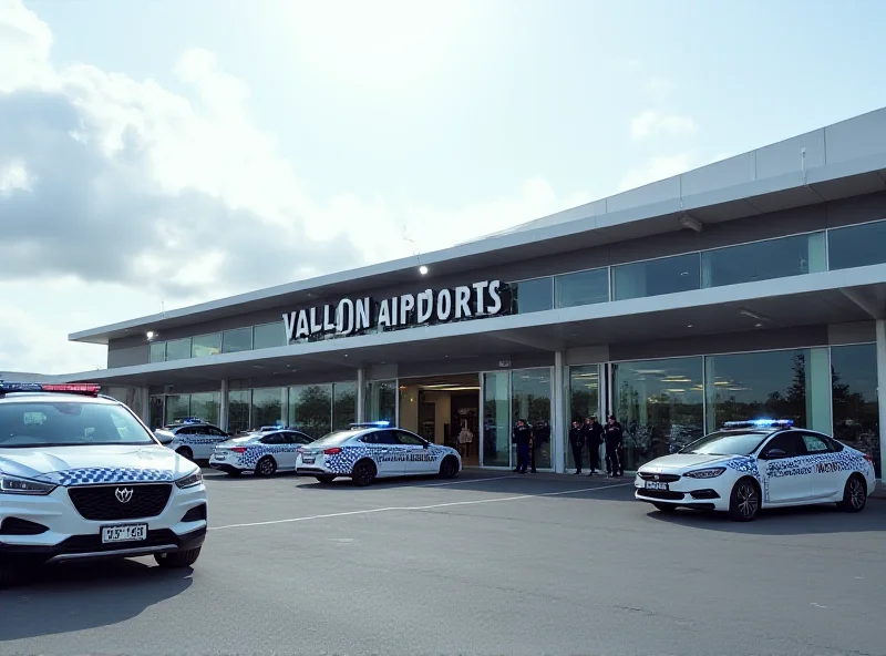 Police at Avalon Airport