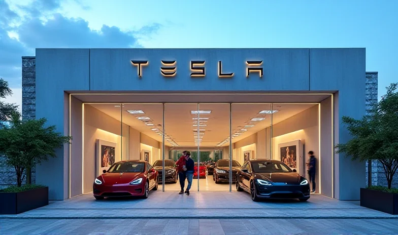 Tesla Gears Up for India Launch with Mumbai Showroom