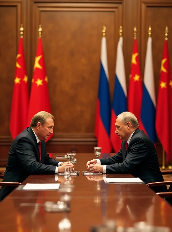 Meeting between Xi Jinping and Vladimir Putin