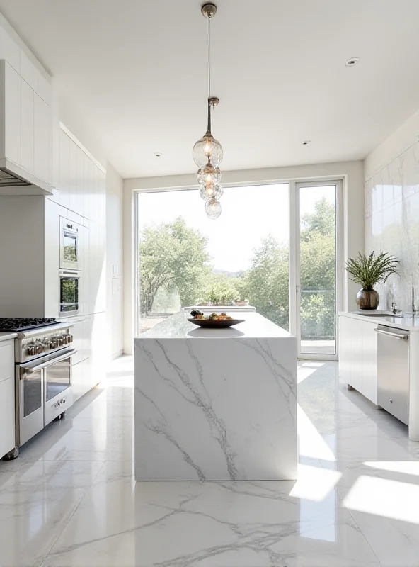 A luxurious, modern kitchen renovation with high-end appliances and finishes.