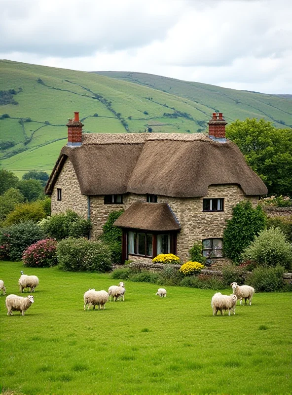 A cozy holiday cottage in the Malvern Hills