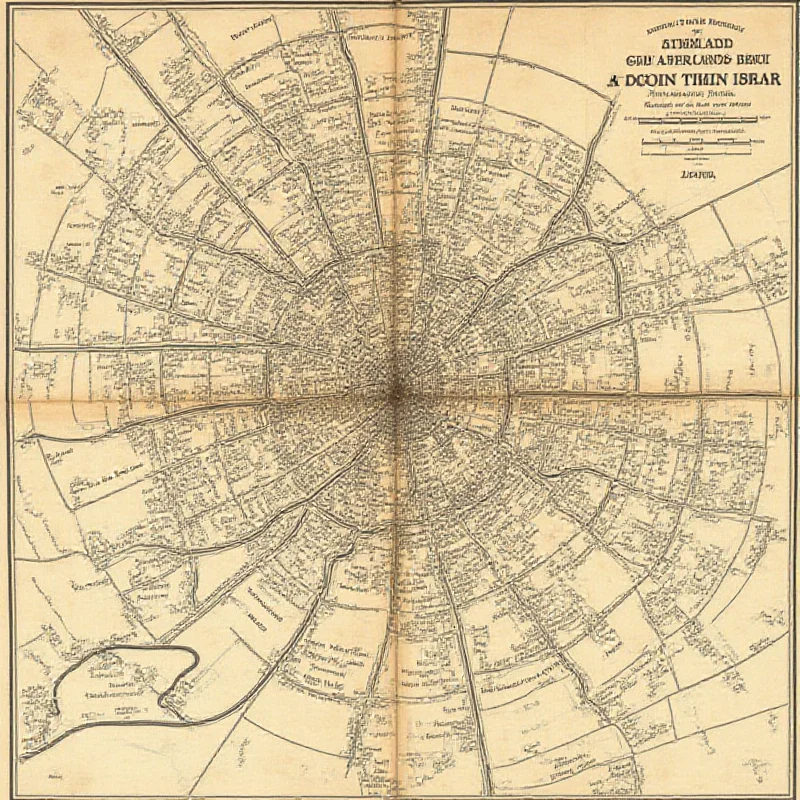 A historical map of the East End of London, highlighting areas where Black communities thrived.