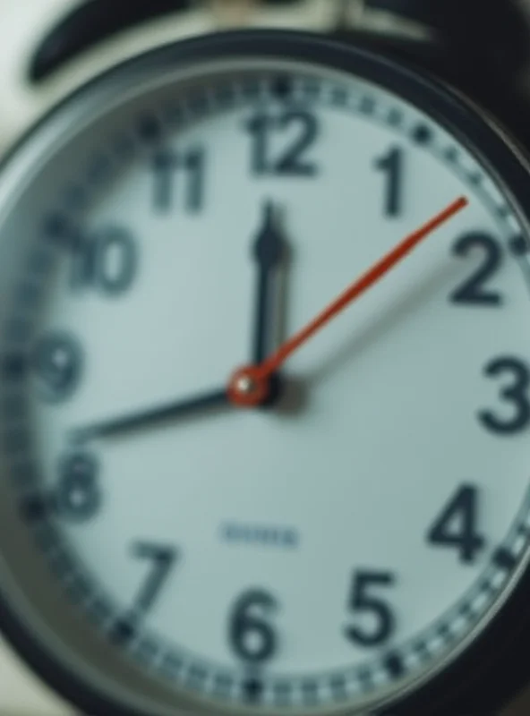 A clock showing the time change for daylight savings