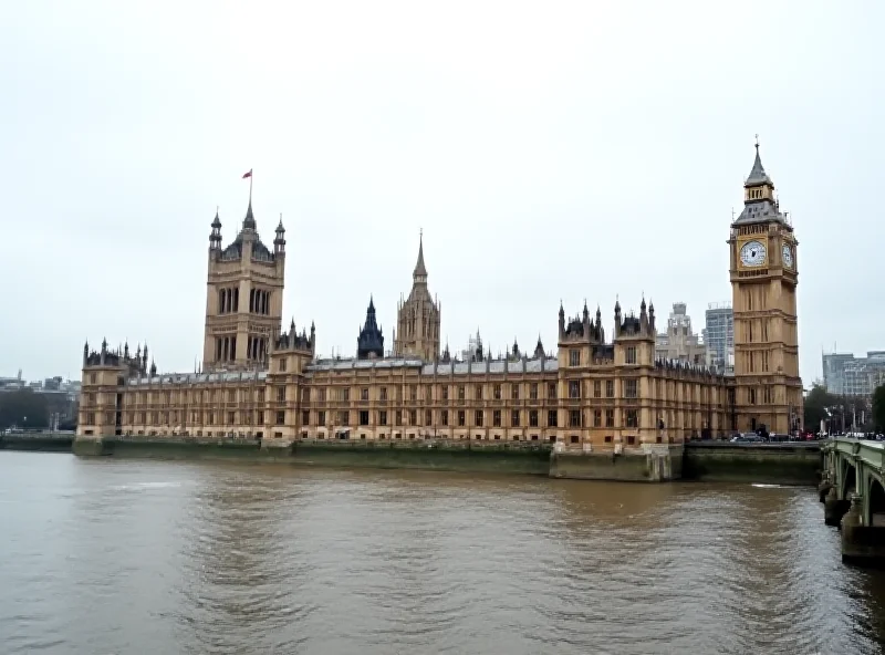 The UK Parliament building