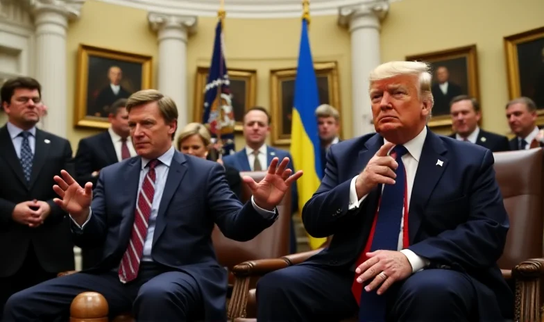 Trump Silences Zelensky in Oval Office Clash