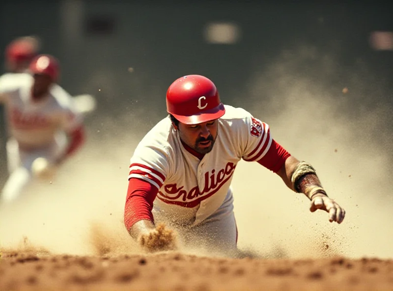 Image of Pete Rose sliding into home plate