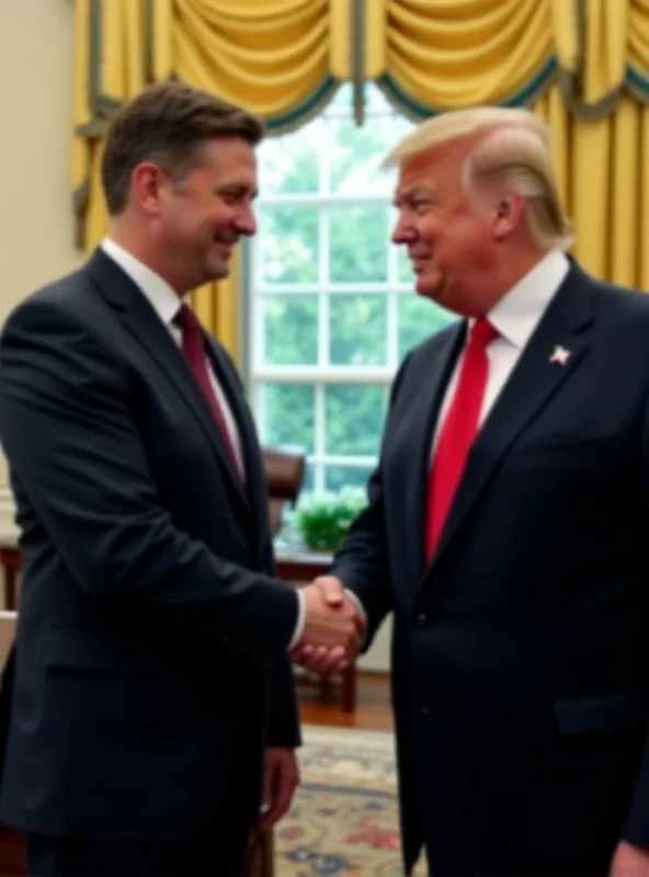 Volodymyr Zelenskyy standing in the Oval Office.