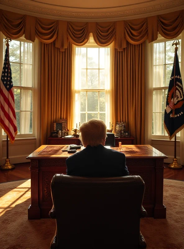 Photo of the White House Oval Office, symbolizing the setting of the Trump-Zelensky meeting.