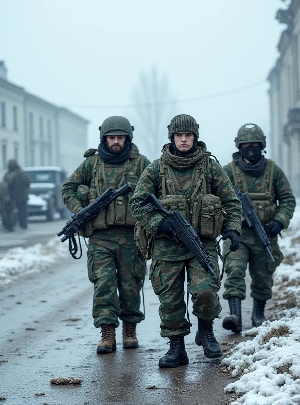 An image depicting Ukrainian soldiers preparing for combat, symbolizing their resilience in the face of shifting US aid.