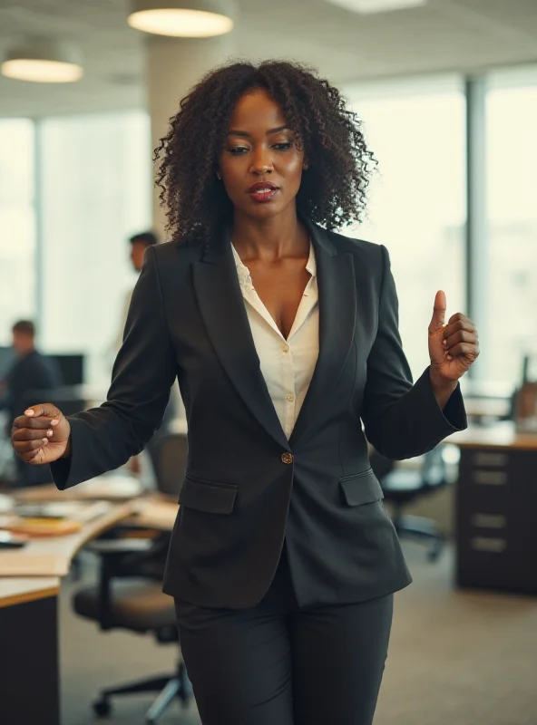 Screenshot of a congresswoman dancing in a video