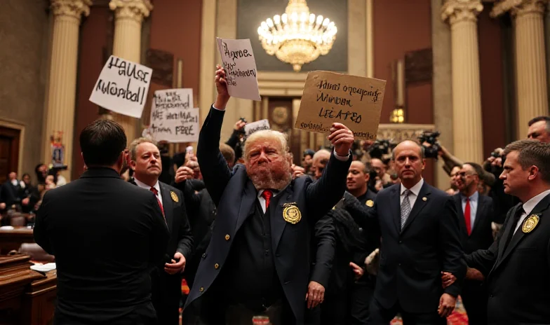 Trump's Congress Address Met With Protests, Policy Shifts