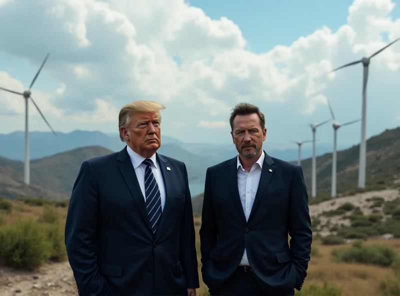 AI generated image of Donald Trump and Elon Musk in a futuristic setting