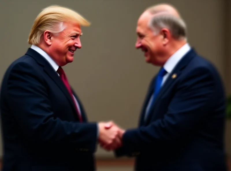 Donald Trump and Vladimir Putin shaking hands