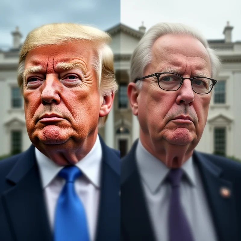 A split image showing Donald Trump on one side and Keir Starmer on the other, symbolizing their potential alliance and the challenges it presents.