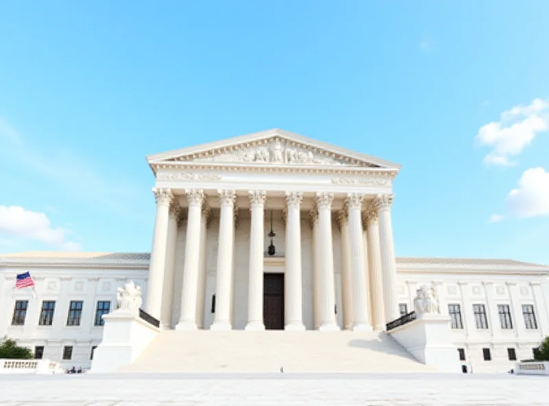 The United States Supreme Court building in Washington, D.C.