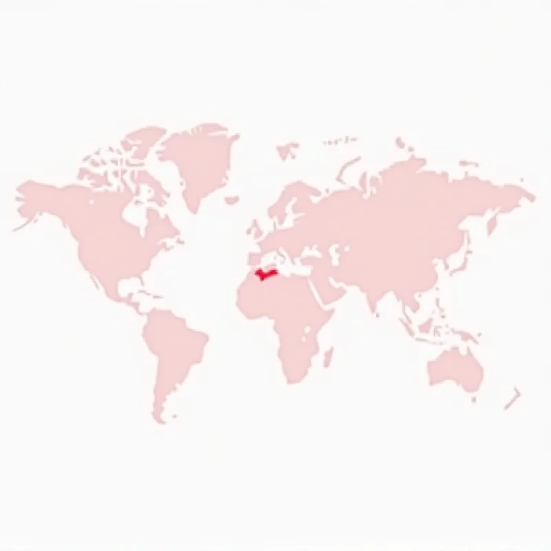 A map showing countries receiving UK aid. Highlighted are Gaza, Sudan and Ukraine.