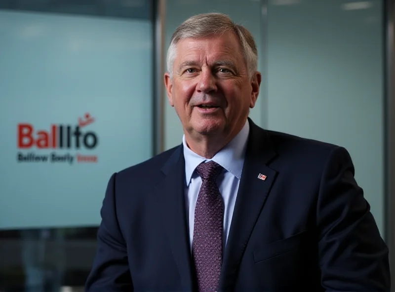 Leo Quinn speaking at a Balfour Beatty event