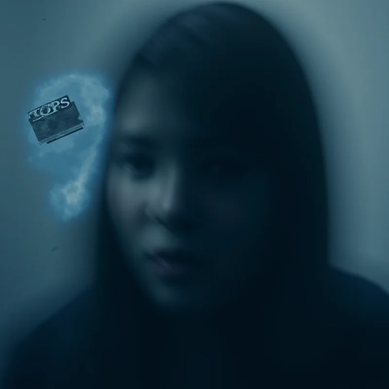 A stylized image representing the 'Spy Cops' scandal, featuring a blurred image of a police badge and a silhouette of a woman.