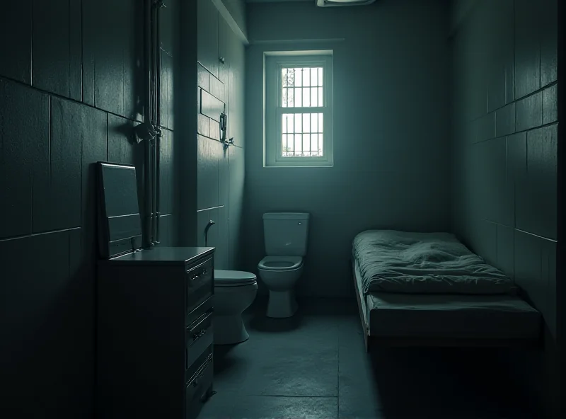 Image of a prison cell interior