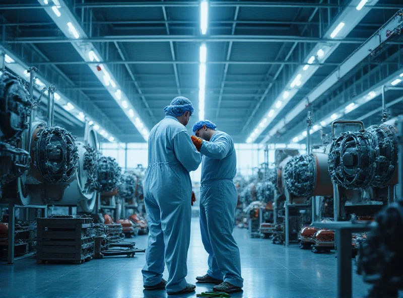 Image of a BAE Systems factory