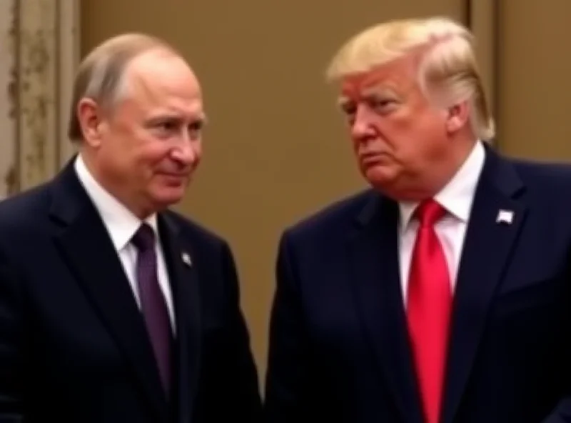 Vladimir Putin and Donald Trump at the 2019 G20 Summit.