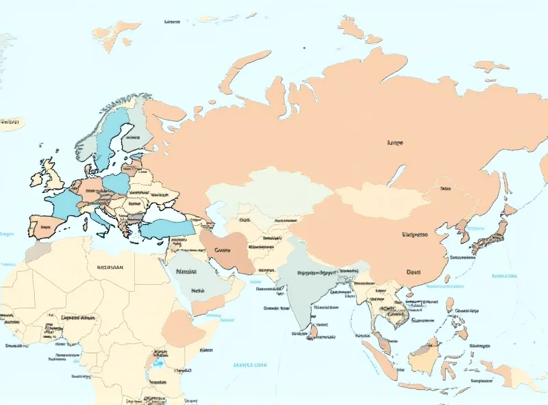 A world map highlighting Ukraine, Russia, the UK, and Europe.