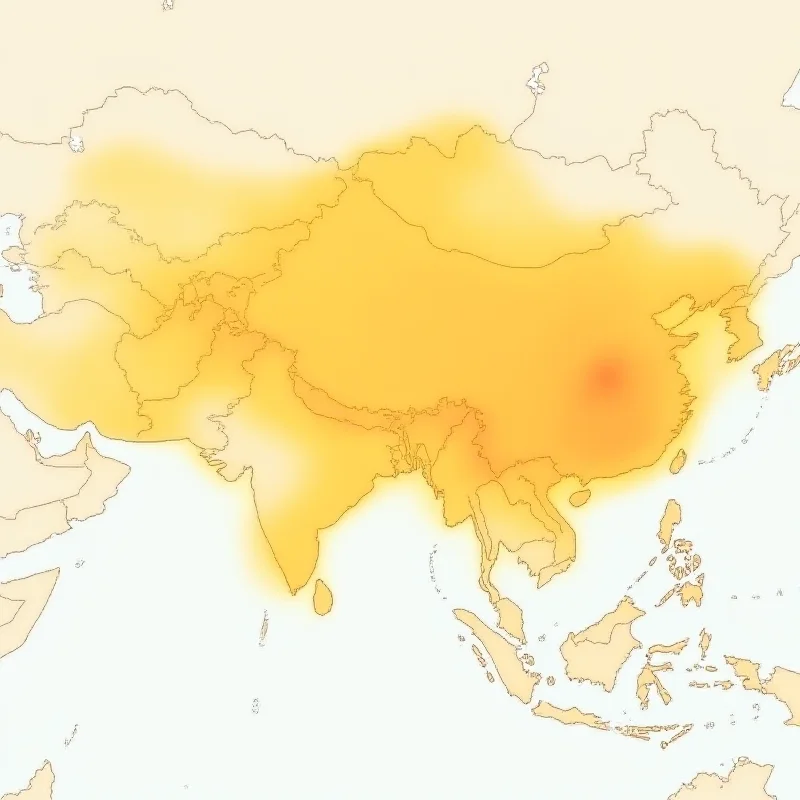 A world map highlighting Ukraine's location and China's location, symbolizing the global impact of their respective decisions.