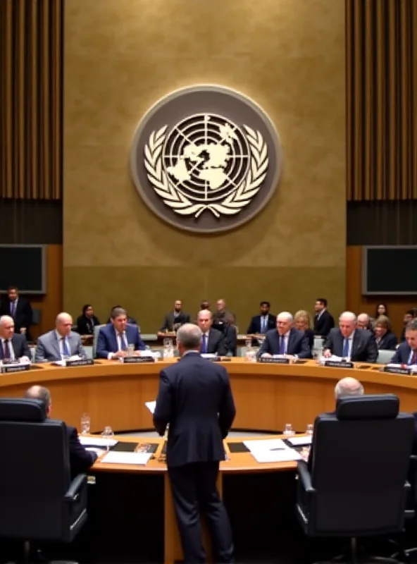 United Nations Security Council in session