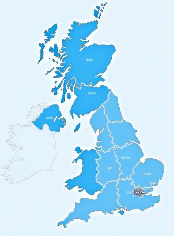 A map highlighting Ukraine, the United States, and the United Kingdom.