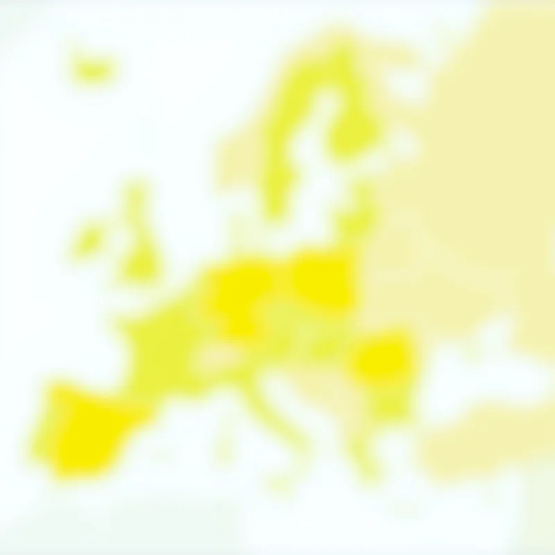 A map of Europe with Ukraine highlighted in yellow and Norway and the UK also highlighted.